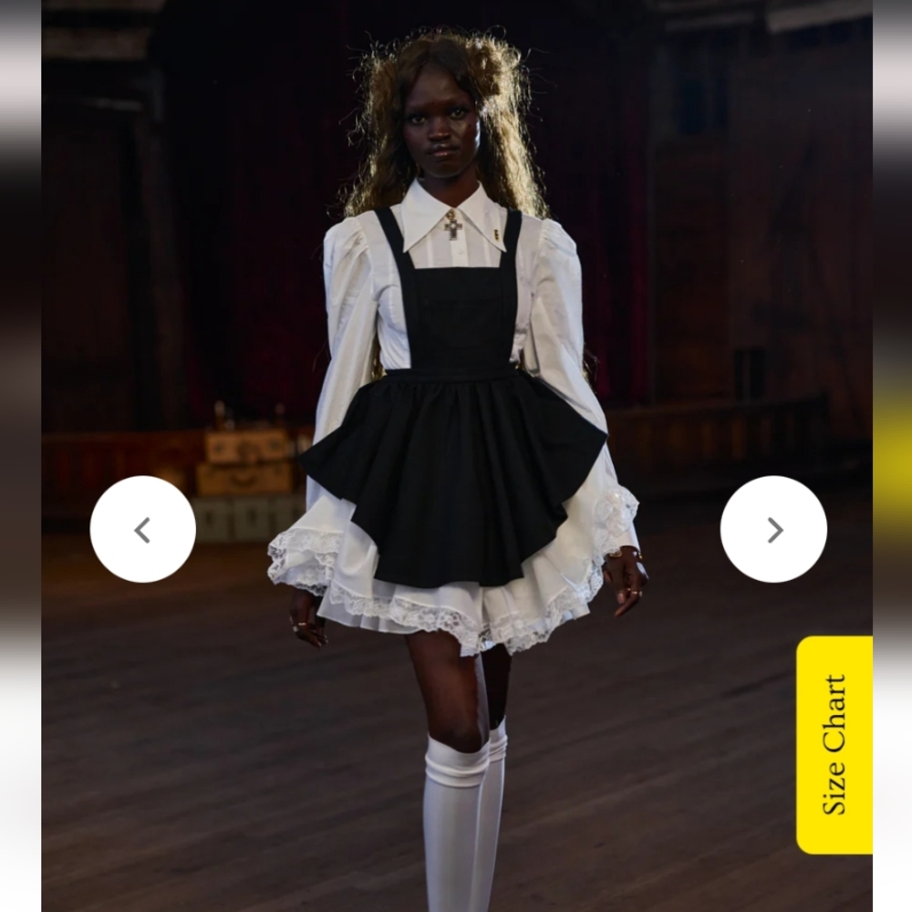 ISO TRADE Selkie Eclipse Pinafore dress